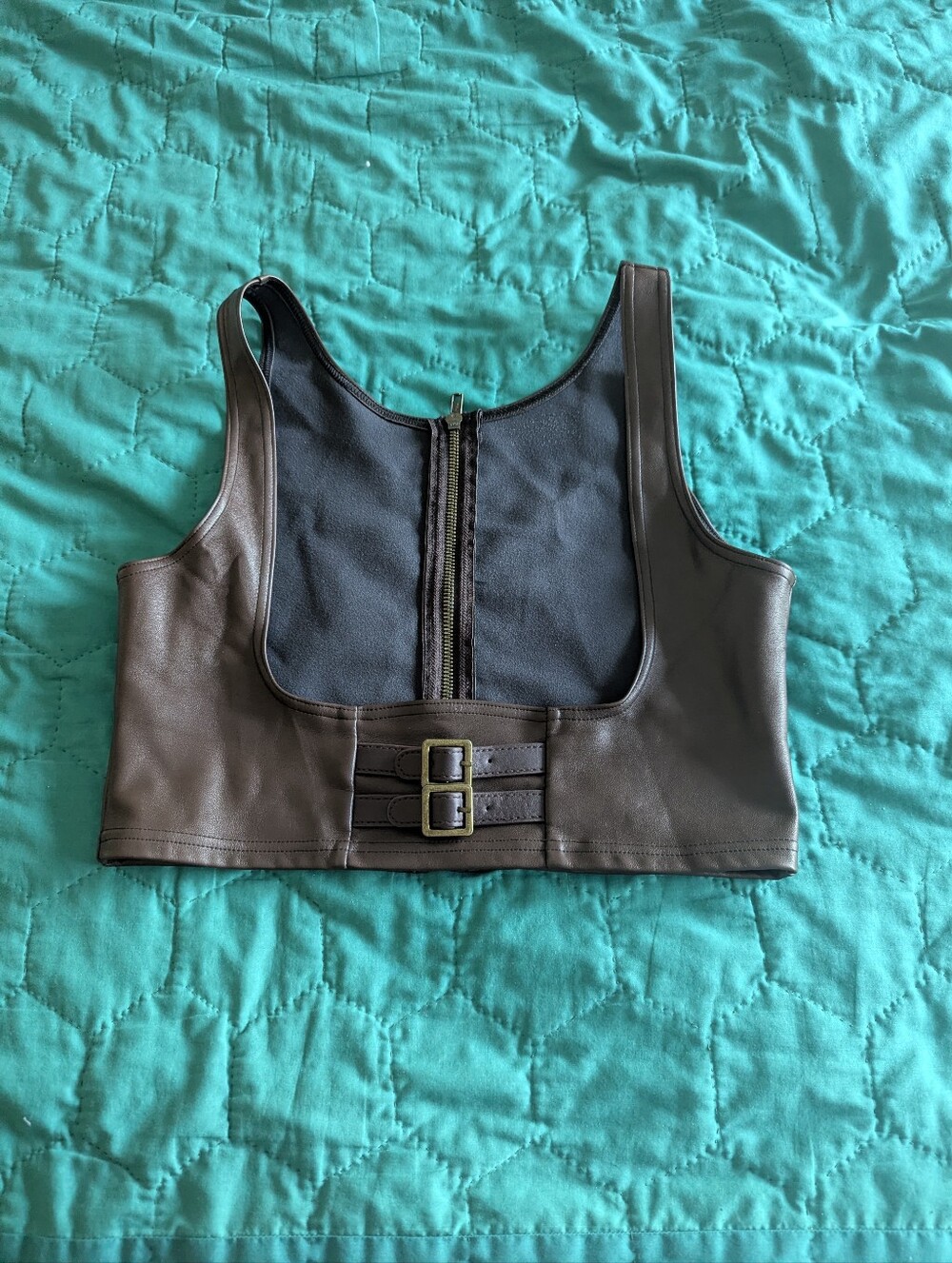 Blackmilk Brown Underbust Corset